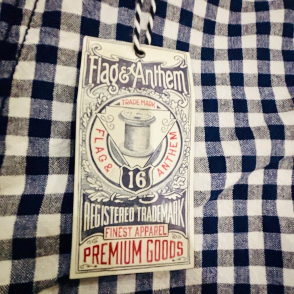 Flag & Anthem Men’s Gingham Shorts (36) - Picture 2 of 3